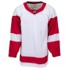 Detroit Red Wings MonkeySports Uncrested Adult Hockey Jersey -Goaliemonkey® monkeysports hockey jersey uncrested detroit red wings sr inset6