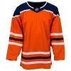 Edmonton Oilers MonkeySports Uncrested Junior Hockey Jersey 2 Edmonton Oilers MonkeySports Uncrested Junior Hockey Jersey -Goaliemonkey® monkeysports hockey jersey uncrested edmonton oilers jr inset6