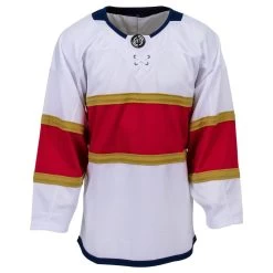 Florida Panthers MonkeySports Uncrested Junior Hockey Jersey 9 Florida Panthers MonkeySports Uncrested Junior Hockey Jersey -Goaliemonkey® monkeysports hockey jersey uncrested florida panthers jr inset7