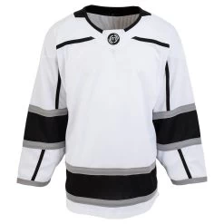 Los Angeles Kings MonkeySports Uncrested Adult Hockey Jersey -Goaliemonkey® monkeysports hockey jersey uncrested los angeles kings sr inset7
