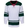 Minnesota Wild MonkeySports Uncrested Adult Hockey Jersey -Goaliemonkey® monkeysports hockey jersey uncrested minnesota wild sr inset6