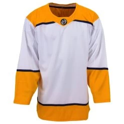 Nashville Predators MonkeySports Uncrested Junior Hockey Jersey -Goaliemonkey® monkeysports hockey jersey uncrested nashville predators jr inset6