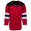New Jersey Devils MonkeySports Uncrested Adult Hockey Jersey -Goaliemonkey® monkeysports hockey jersey uncrested new jersey devils sr inset6