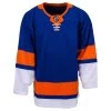 New York Islanders MonkeySports Uncrested Junior Hockey Jersey 1 New York Islanders MonkeySports Uncrested Junior Hockey Jersey -Goaliemonkey® monkeysports hockey jersey uncrested new york islanders jr inset6