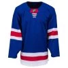 New York Rangers MonkeySports Uncrested Junior Hockey Jersey -Goaliemonkey® monkeysports hockey jersey uncrested new york rangers jr inset7