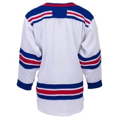 New York Rangers MonkeySports Uncrested Adult Hockey Jersey -Goaliemonkey® monkeysports hockey jersey uncrested new york rangers sr inset4