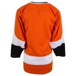 Philadelphia Flyers MonkeySports Uncrested Adult Hockey Jersey -Goaliemonkey® monkeysports hockey jersey uncrested philadelphia flyers sr inset2
