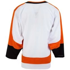 Philadelphia Flyers MonkeySports Uncrested Adult Hockey Jersey -Goaliemonkey® monkeysports hockey jersey uncrested philadelphia flyers sr inset4