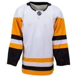 Pittsburgh Penguins MonkeySports Uncrested Adult Hockey Jersey -Goaliemonkey® monkeysports hockey jersey uncrested pittsburgh penguins sr inset9
