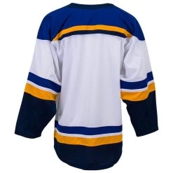 St Louis Blues MonkeySports Uncrested Adult Hockey Jersey -Goaliemonkey® monkeysports hockey jersey uncrested st louis blues sr inset4