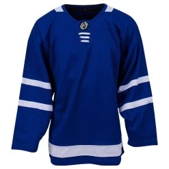 Toronto Maple Leafs MonkeySports Uncrested Adult Hockey Jersey -Goaliemonkey® monkeysports hockey jersey uncrested toronto maple leafs sr inset7