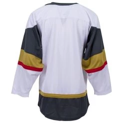 Vegas Golden Knights MonkeySports Uncrested Adult Hockey Jersey -Goaliemonkey® monkeysports hockey jersey uncrested vegas golden knights sr inset4