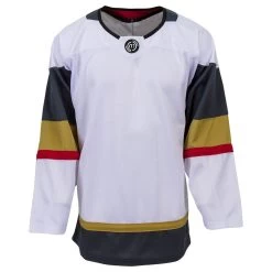 Vegas Golden Knights MonkeySports Uncrested Adult Hockey Jersey -Goaliemonkey® monkeysports hockey jersey uncrested vegas golden knights sr inset7
