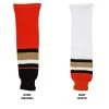 Anaheim Ducks MonkeySports Knit Hockey Socks -Goaliemonkey® monkeysports hockey sock knit ana