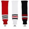 Chicago Blackhawks MonkeySports Knit Hockey Socks -Goaliemonkey® monkeysports hockey sock knit chi