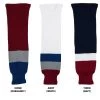 Colorado Avalanche MonkeySports Knit Hockey Socks -Goaliemonkey® monkeysports hockey sock knit col