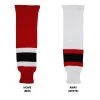 New Jersey Devils MonkeySports Knit Hockey Socks 2 New Jersey Devils MonkeySports Knit Hockey Socks -Goaliemonkey® monkeysports hockey sock knit njd