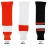 Philadelphia Flyers MonkeySports Knit Hockey Socks -Goaliemonkey® monkeysports hockey sock knit phi