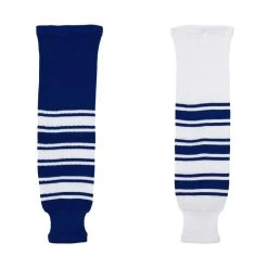 Toronto Maple Leafs MonkeySports Knit Hockey Socks -Goaliemonkey® monkeysports hockey sock knit tor icon