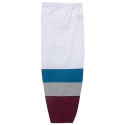 Colorado Avalanche MonkeySports Mesh Hockey Socks -Goaliemonkey® monkeysports hockey socks mesh col inset8