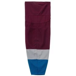 Colorado Avalanche MonkeySports Mesh Hockey Socks -Goaliemonkey® monkeysports hockey socks mesh col inset9
