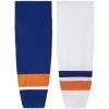 New York Islanders MonkeySports Mesh Hockey Socks -Goaliemonkey® monkeysports hockey socks mesh nyi inset5