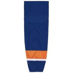 New York Islanders MonkeySports Mesh Hockey Socks -Goaliemonkey® monkeysports hockey socks mesh nyi inset9