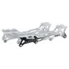 Mission Hi-Lo Silver Aluminum Chassis -Goaliemonkey® ms1458835 1