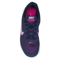 Nike Flex EXP 4 Women's Shoe - Midnight Navy/Obsidian/Fuchsia -Goaliemonkey® nike hockey footwear flex exp 4 mdnvy obsd fch wmn inset5