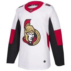 Ottawa Senators Adidas AdiZero Authentic NHL Hockey Jersey -Goaliemonkey® ott 5bh front