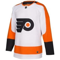 Philadelphia Flyers Adidas AdiZero Authentic NHL Hockey Jersey -Goaliemonkey® phi 5a6 front