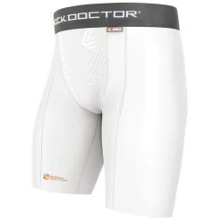 Shock Doctor 220 Core Compression Youth Shorts W/Cup Pocket
