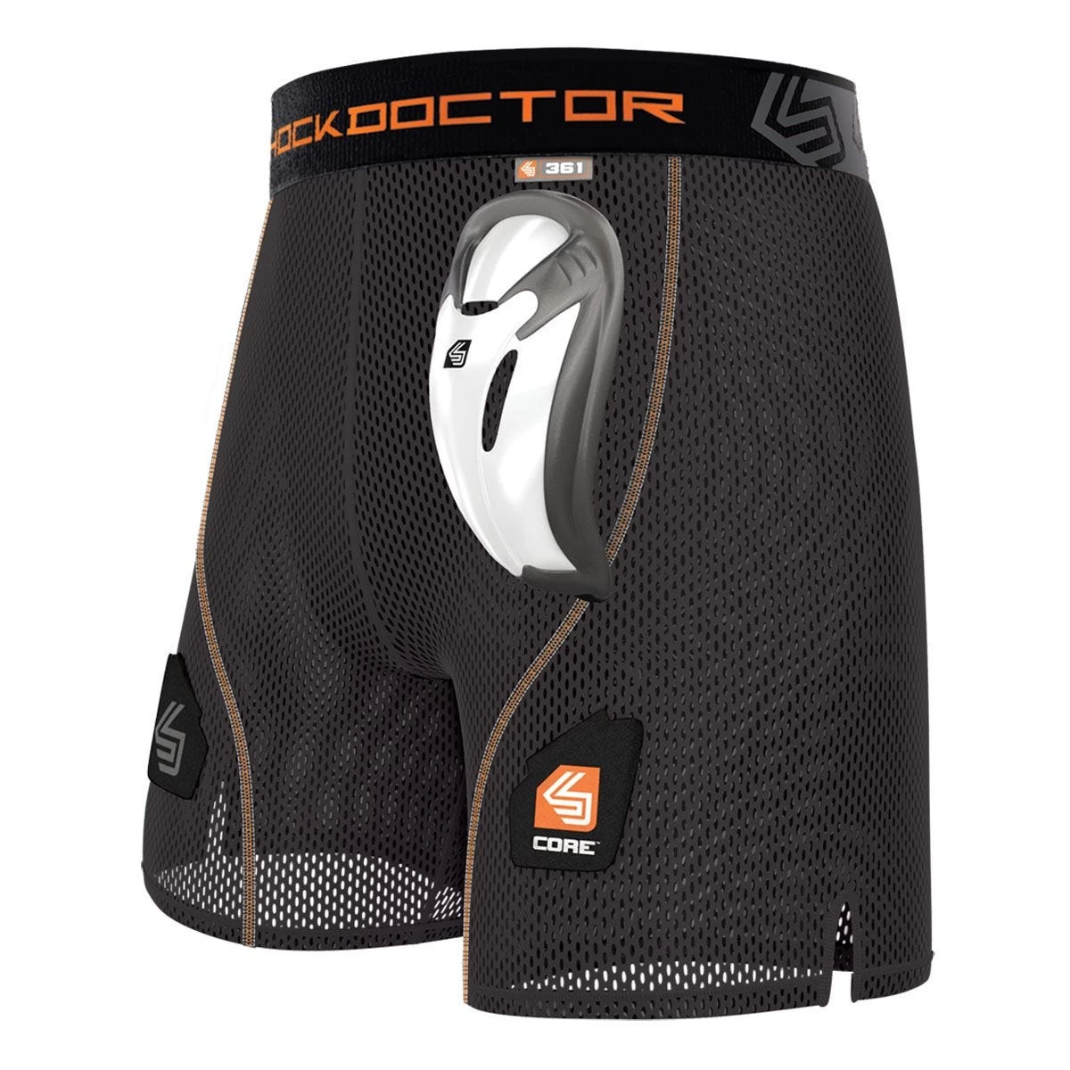Shock Doctor 361 Core Senior Loose Fit Hockey Short W/ Bio-Flex Cup 4 Shock Doctor 361 Core Senior Loose Fit Hockey Short W/ Bio-Flex Cup - Image 2
