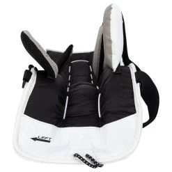 Vaughn Velocity V9 Youth Goalie Leg Pads -Goaliemonkey® vaughn goalie leg pads velocity v9 yt inset5