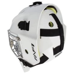 Warrior Ritual R/F1 Junior Certified Straight Bar Goalie Mask -Goaliemonkey® warrior goalie mask ritual r f1 jr inset4
