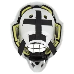 Warrior Ritual R/F1 Senior Certified Straight Bar Goalie Mask -Goaliemonkey® warrior goalie mask ritual r f1 sr inset5