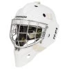 Warrior Ritual R/F1 Senior+ Certified Straight Bar Goalie Mask -Goaliemonkey® warrior goalie mask ritual r f1 sr plus