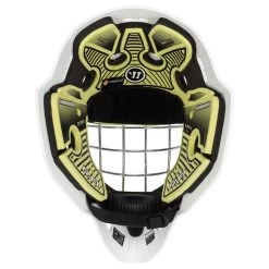 Warrior Ritual R/F1 Senior+ Certified Straight Bar Goalie Mask -Goaliemonkey® warrior goalie mask ritual r f1 sr plus inset6